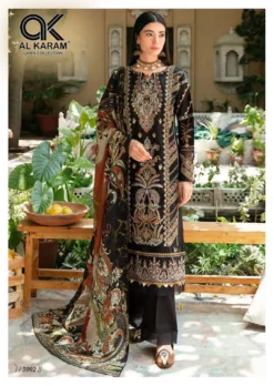 Al Karam Queen Court Vol 5 Cambric Cotton Dress Material Collection