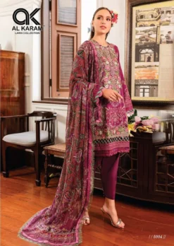 Al Karam Queen Court Vol 5 Cambric Cotton Dress Material Collection