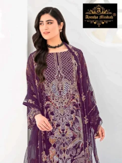 Ayesha Misbah 252 Georgette Pakistani Salwar Kameez Collection