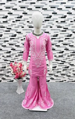 Baby 140 Kid Wear Garara Suit Latest Collection