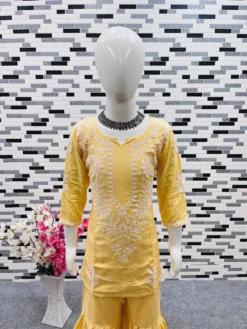 Baby 140 Kid Wear Garara Suit Latest Collection