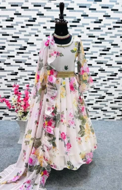 Baby 142 Kid Wear Designer Sharara Suit With Dupatta