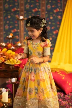 Baby 152 Designer Heavy Kid Wear Gown With Dupatta