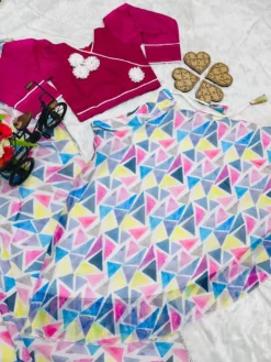 Baby 158 Kid Wear Lehenga Choli With Koti Collection