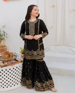 Baby 174 Kid Wear Designer Sharara Suit With Dupatta