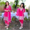 Baby 505 Designer Mom & Daughter Combo Set Ready To Wear Collection