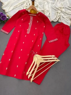 Beauty 1088 Roman Silk Kurti Pant Dupatta Set Wholesale