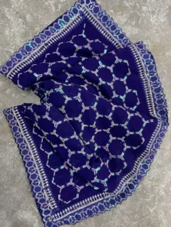 Bhagwati 111 Georgette Sequence Work Party Wear Saree