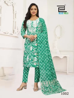 Blue Hills Kanika Vol 3 Top Bottom With Dupatta Collection