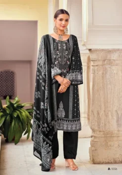 Deepsy Black Beauty Chiffon Dupatta Pakistani Suit Collection