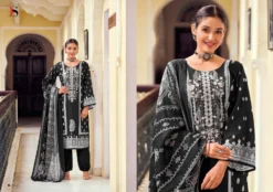 Deepsy Black Beauty Chiffon Dupatta Pakistani Suit Collection