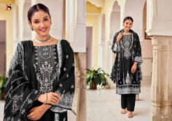 Deepsy Black Beauty Chiffon Dupatta Pakistani Suit Collection