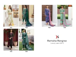 Deepsy Ramsha Rangrez Luxury Lawn 24 Vol 3 Chiffon Dupatta Suit