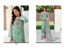 Deepsy Ramsha Rangrez Luxury Lawn 24 Vol 3 Cotton Dupatta Suit