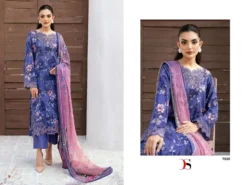 Deepsy Ramsha Rangrez Luxury Lawn 24 Vol 3 Cotton Dupatta Suit
