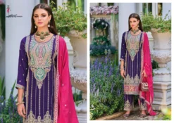 Eba Arzo Embroidery Kurti Pant With Dupatta Collection