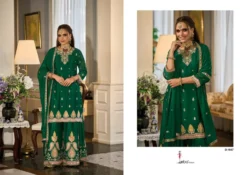 Eba Ishqia Heavy Chinnon Designer Readymade Suits Collection