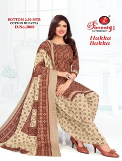 Ganeshji Hakka bakka Vol 2 Cotton Printed Dress Material