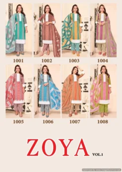 Ganeshji Zoya Vol 1 Cotton Dress Material Collection