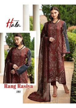 Hala Rang Rasiya Karachi Cotton Dress Material Collection