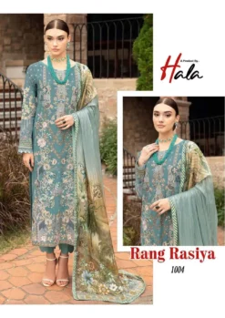 Hala Rang Rasiya Karachi Cotton Dress Material Collection