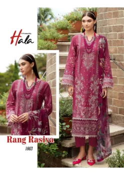 Hala Rang Rasiya Karachi Cotton Dress Material Collection