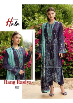 Hala Rang Rasiya Karachi Cotton Dress Material Collection