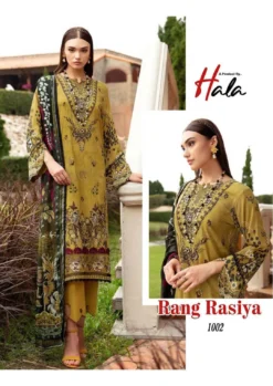 Hala Rang Rasiya Karachi Cotton Dress Material Collection