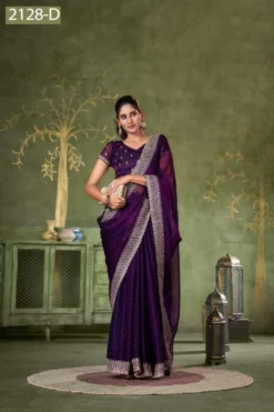 Jayshree Sarees 2128 Shimmer Hot Designer Saree Wholesale