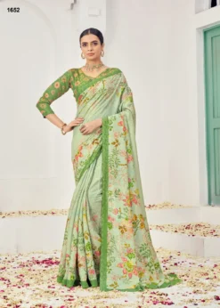 Jivora Samui Signature Office Wear Natural Silk Viscose Saree