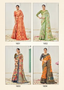 Jivora Samui Signature Office Wear Natural Silk Viscose Saree