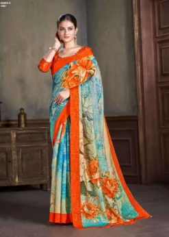 Jivora Samui Vol 3 Uniform and Office Wear Saree Wholesale