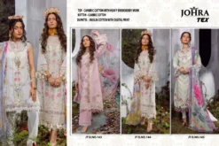 Johra Tex 143 To 145 Cotton Pakistani Salwar Kameez Collection
