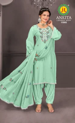 Jt Ankita Vol 11 Rayon Dress Material Collection