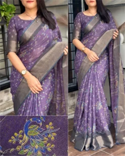 Kajol Bhumi Cotton Zari Saree Wholesale