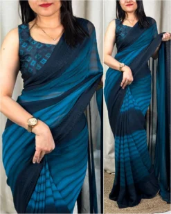 Kajol Griva Georgette Designer Saree Wholesale