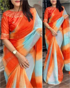 Kajol Mastrangi Organza Saree Wholesale