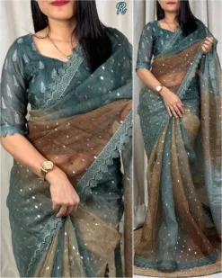 Kajol Griva Georgette Designer Saree Wholesale