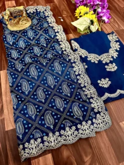 Karishma Kamna 2 Dola Silk Saree Wholesale