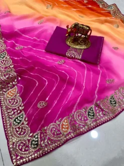 karishma Leheriya 2 Sawan Special Saree Online Shopping