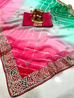 karishma Leheriya 2 Sawan Special Saree Online Shopping