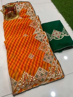 Karishma Leheriya 3 Georgette Saree Wholesale