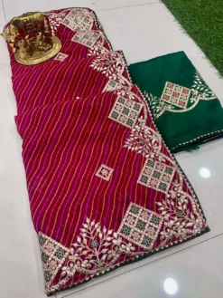 Karishma Leheriya 3 Georgette Saree Wholesale