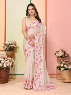 Kiara Devika Organza Silk Sarees Wholesale