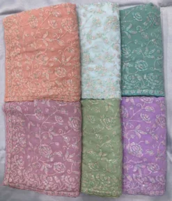 Kiara Panch Ratna Faux Georgette Sequence Saree Wholesale