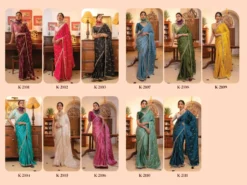 Kira Kamya Vol 2 Reception Party Wear Viscose Silk Saree