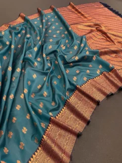 Kriti Kanchi Silk 3 Kubera Pattu Kanjivaram Silk Saree Wholesale