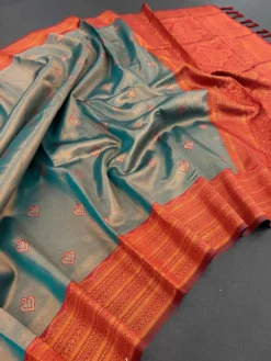 Kriti Kanchi Silks Kubera Pattu Kanjivaram Silk Saree