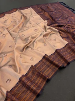 Kriti Kanchi Silks Kubera Pattu Kanjivaram Silk Saree