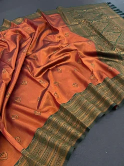 Kriti Kanchi Silks Kubera Pattu Kanjivaram Silk Saree